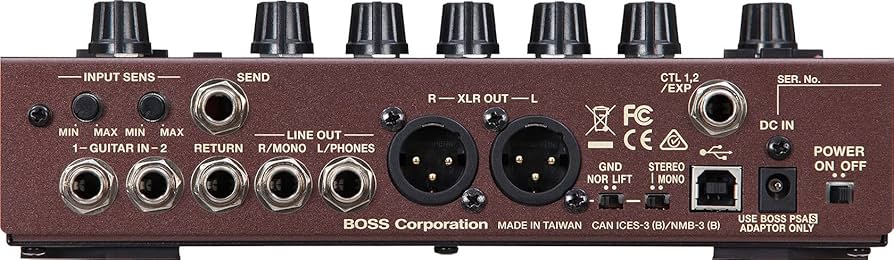 ギター BOSS AD-10 Acoustic Preamp Amazon.com: Boss AD-10 Acoustic Guitar Processor Pedal